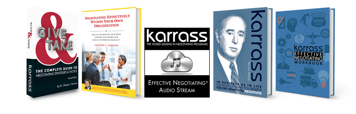KARRASS Effective Negotiating training materials